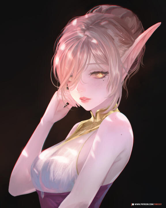 Full rendered Bust Portrait